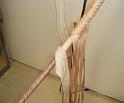 8ft Natural Tan 12 plait Morgan Style Indy Bullwhip 2 at 3ft B
